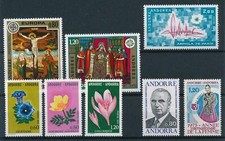 French Andorra #YT243-YT250 MNH 1975 Year Set [236-243]