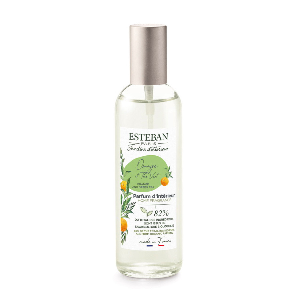 Vaporizador Espray Para Ambiente 100ML Naranja Y Te' Verde Esteban