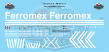 Juego de calcomanías Ferromex FXE SD70ace G escala 1:29
