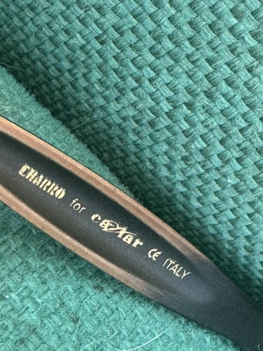 NEW~CAVIAR~$548 Bronze Sunglasses Vintage CHARRO Black Copper Case Rare Italy - Picture 3 of 11