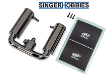 Traxxas 10985-BLKCR SAND CAR Mock Engine Intake, Black Chrome TRA1