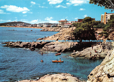 D060319 Costa Brava. Playa De Aro. La Cova. Campana Puig Ferran. Postales Farbe