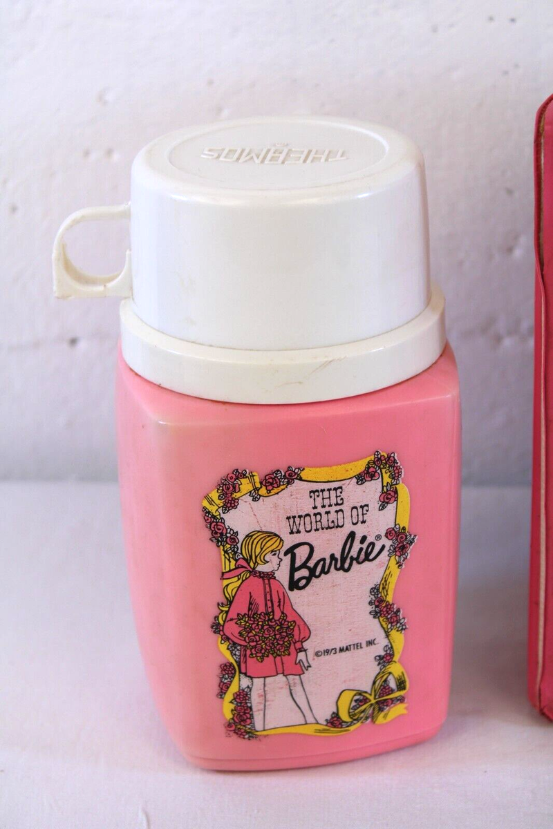 The World Of Barbie Lunchbox 1972 Vintage by Thermos With Thermos