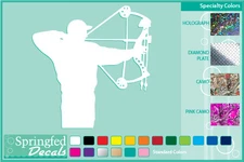 BOW HUNTER cut vinyl decal #1 car truck window sticker Bow Hunting Archer