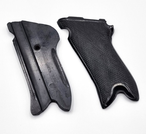 Black Widow grips + magazine bottom set Luger P08 Bakelite - Picture 6 of 9