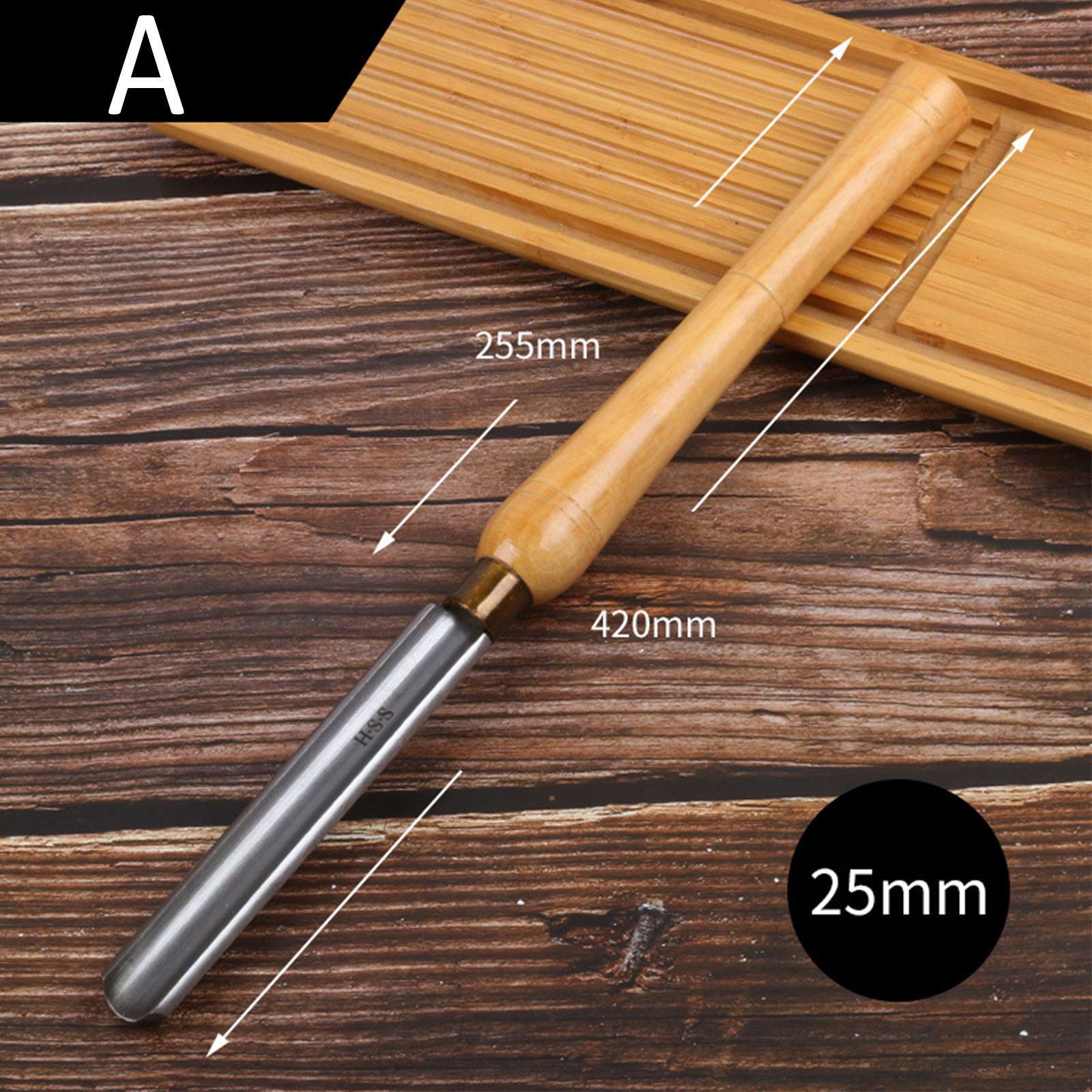 Spindle Gouge HighSpeed Steel Set Roughing Chisels Lathe Woodturning