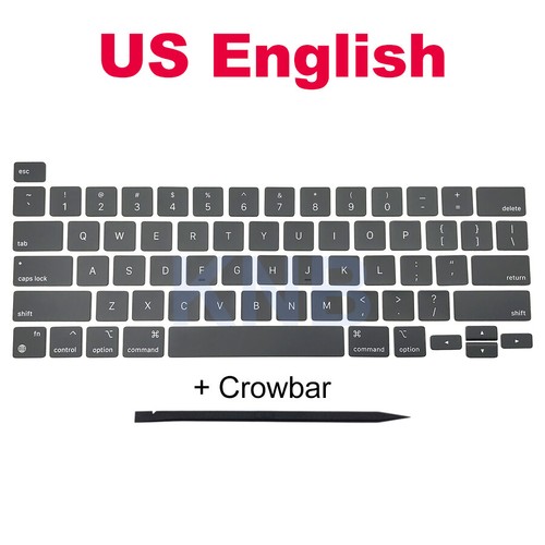 Klawisze do laptopa Nasadki na klucze do Macbooka Pro Retina 13" M1 A2338 Nasadka na klucze US UK ES FR 2020 - Zdjęcie 9 z 26