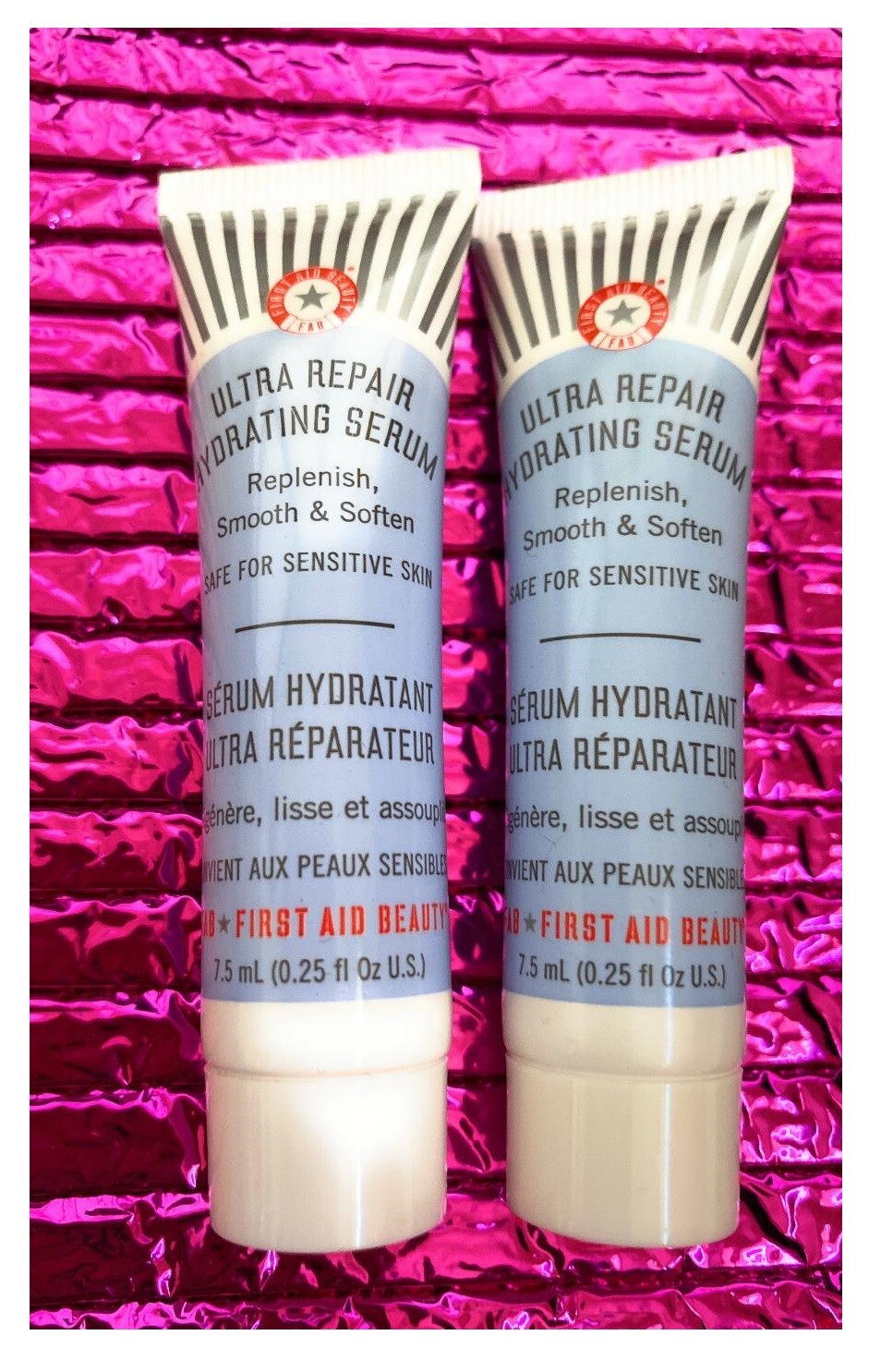 5x Ultra Repair Hydrating Serum Fab First Aid Beauty 0.25 Oz Each for