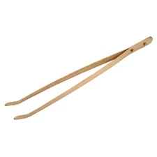 Copper Tongs With Curved Tip - 57-052