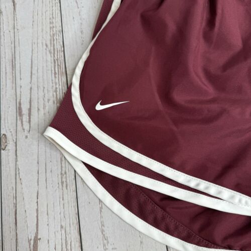 Nike DriFit Missouri State Bears Laufshorts Damen Large MSU weinrot weiß - Bild 2 von 9