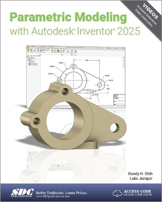 Parametric Modeling with Autodesk Inventor 2025 by Luke Jumper Paperback Book
