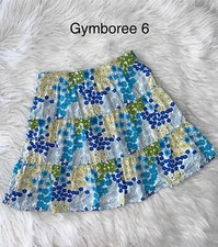 Gymboree Sea Splash Floral Skirt Size 6