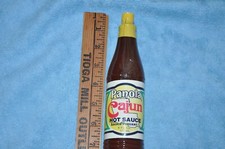 Botella de salsa caliente vintage Panola Cajun