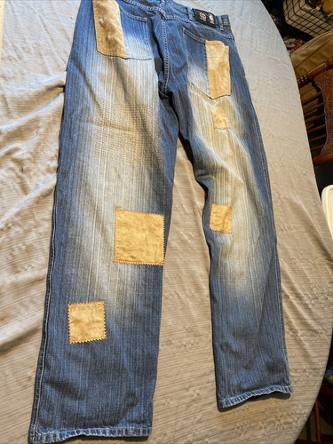 UNK NBA Jeans 76ers 38” Waist 34” Inseam - Picture 12 of 19