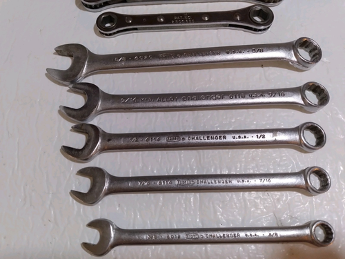 9 WRENCH LOT 4 A&E RATCHETING RACINE WI, 5 CHALLENGER BY PROTO USA - Picture 4 of 8