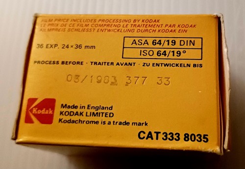 Kodak Kodachrome 64 Film für Farbdias KR 135-36P - Bild 3 von 4