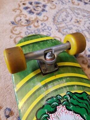 Vintage 90s Santa Cruz Complete Skateboard Eyegore Cruiser