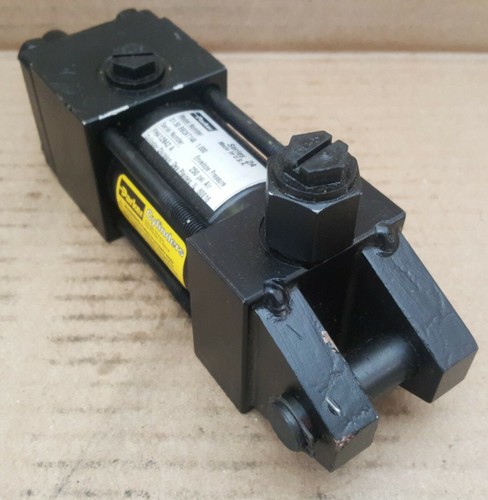 NOS Parker 2A Pneumatic Cylinder 1-1/2" Bore 1" Stroke Clevis Mount 250PSI BB2A - Picture 3 of 7