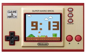 nintendo game and watch super mario bros.
