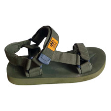 Ecko Unltd Green Fabric Men Sport Sandals Sz 10