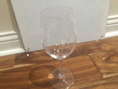 LANGTRY FARMS  Vineyards Crystal Bordeaux 9  Wine Glass Napa Valley CA RIEDEL