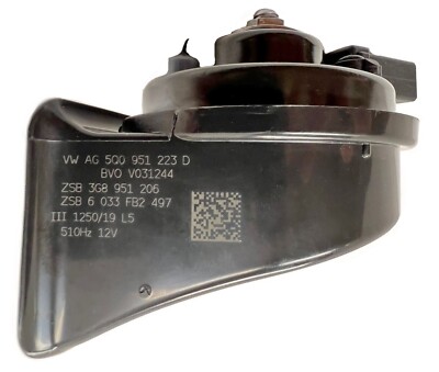 New Genuine OEM Volkswagen Horn High Tone VW Jetta Rabbit Golf GTI