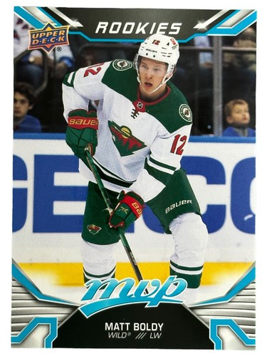 22 23 Upper Deck Mvp Rookies Sp Matt Boldy Rc Ebay