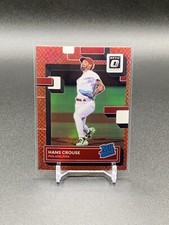 2022 Panini Optic Rated Rookie Hans Crouse Red Dragon /99 Philadelphia Phillies