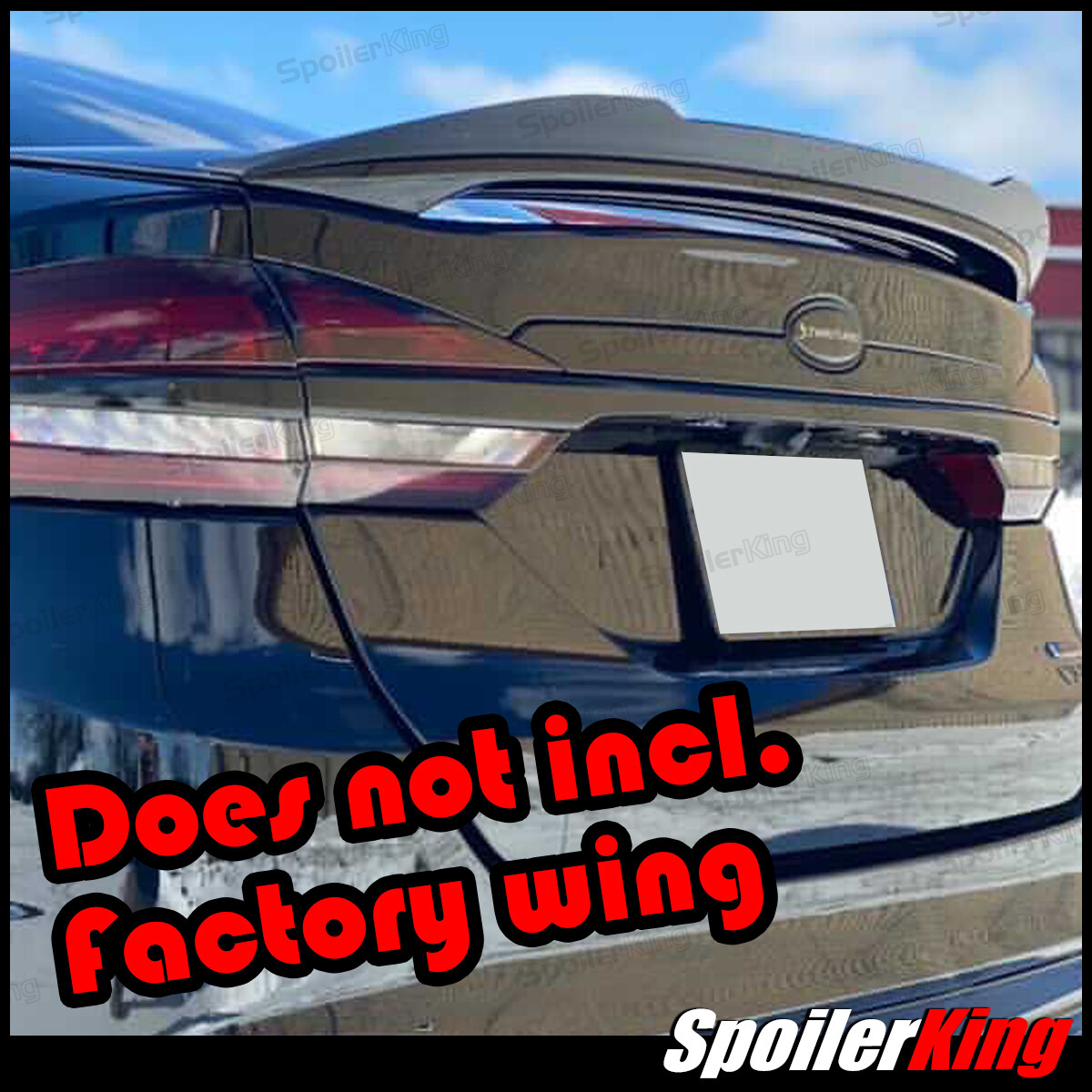 Ford Fusion Spoiler Lip Spoiler King / Gurney Flap For Ford Fusion ...