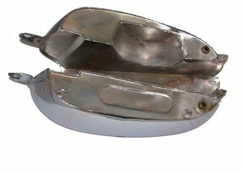 Vincent Hrd Noir Shadow Chrome Plaqué Essence Carburant Réservoir Avec Bouchon & - Picture 3 of 8