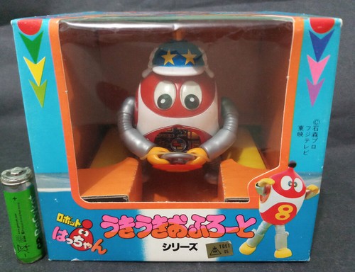 80s Popy Robot 8-Chan Figure Robocon Bullmark Takatoku Vinyl - Picture 1 of 3