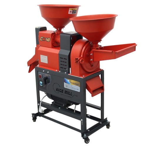 Rice Millet Corn Milling Crushing Machine 170kg Movable Feed Grinder 220V 2200W - Picture 8 of 24