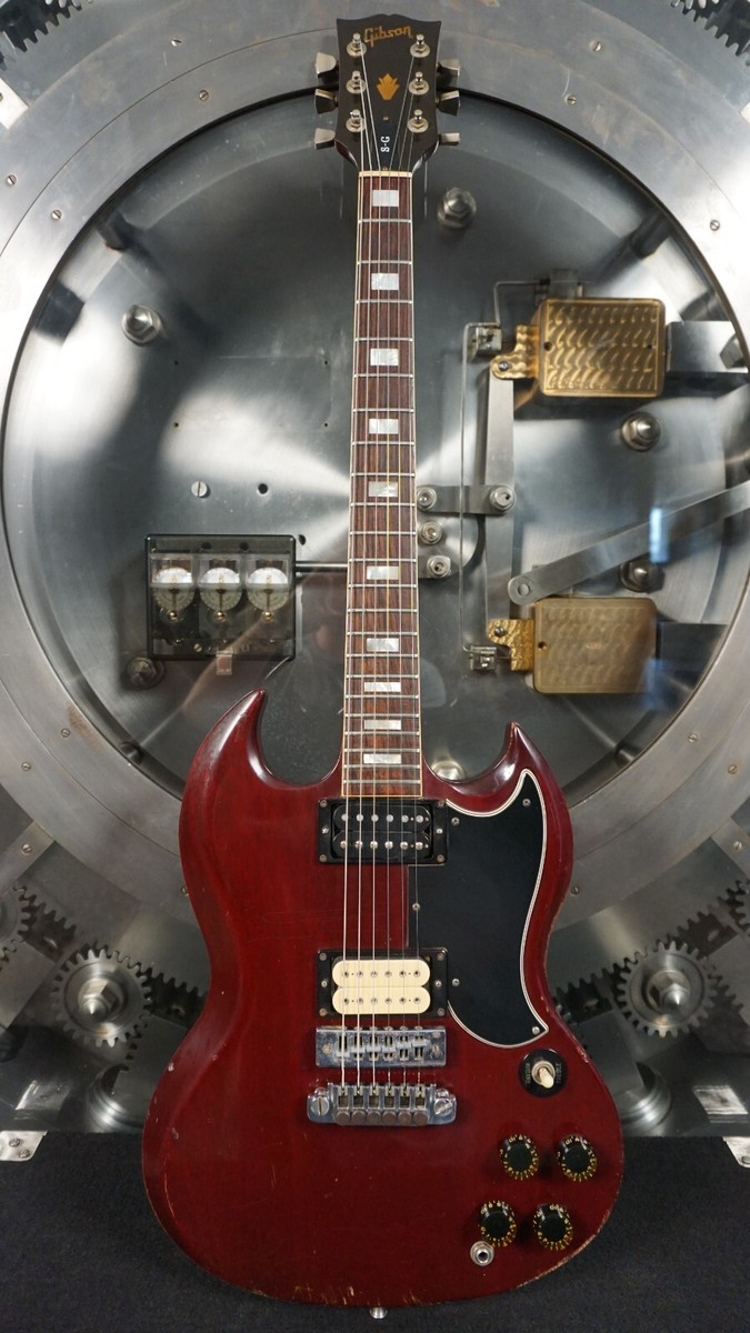 Gibson SG Standard 1976 - Cherry w/ Original Case | eBay Gibson SG Standard 1976 - Cherry w/ Original Case | eBay