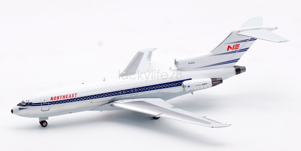 For INFLIGHT 1:200 Scale NORTHEAST Boeing B727-100 Diecast