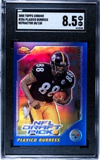 2000 TOPPS CHROME #256 PLAXICO BURRESS REFRACTOR SGC 8.5 ROOKIE /150 4112148