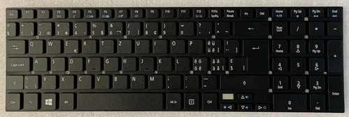 Clavier Qwertz Swiss-Allemand ACER Aspire E1-510, E1-522, E1-530 NK.I1713.062 - Afbeelding 1 van 3