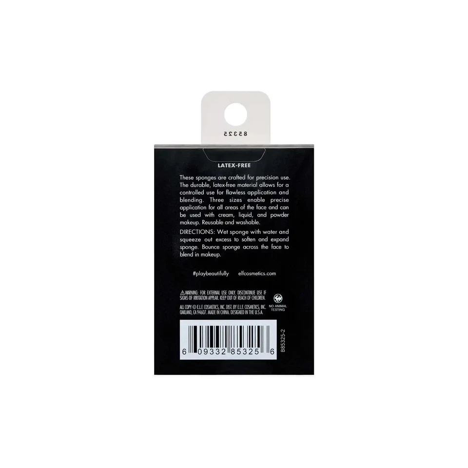 e.l.f. Trío de esponjas para tez cosmética Foto 3 de 3