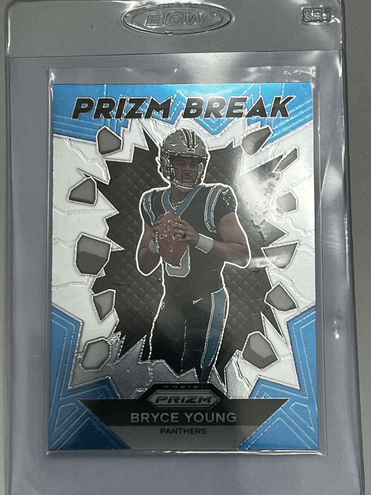 2023 Panini Prizm Bryce Young Rookie Prizm Break SILVER RC #PB-3 Panthers