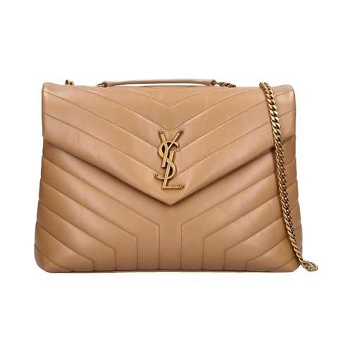 Yves Saint Laurent 440222 Clutch Bag Handbag YSL Leather V-stitch