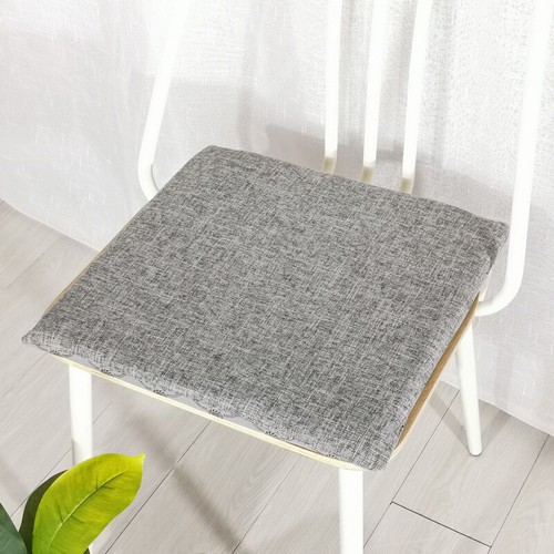 Chair Seat Pad Cushion Tie on Plain Dining Garden Room Kitchen Patio Cushions - Picture 7 of 21