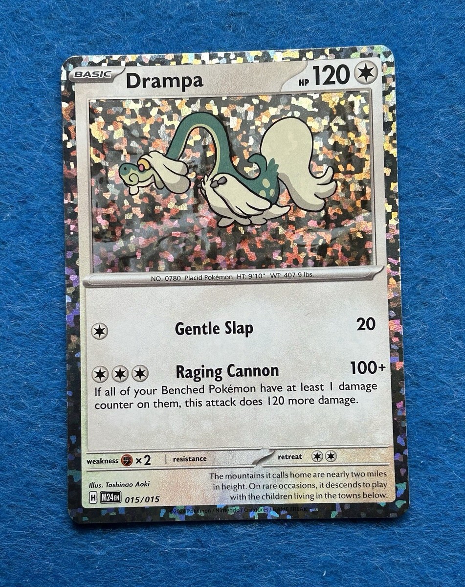 drampa pokemon card mcdonald's Drampa : MCDONALDS 2022 - 14/15 main image 1