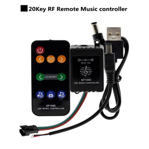 WS2811 RGB LED Module Waterproof DC 5V Full Color LED Pixel Module & controller - Picture 7 of 11
