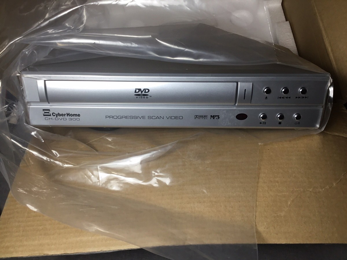 CyberHome CH-DVD 300 DVD Player w/ Progressive Scan Output New In