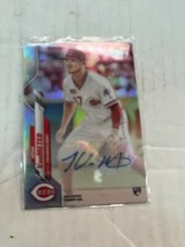 Josh VanMeter 2020 Chrome Rookie Auto Chrome Card #USA-JV