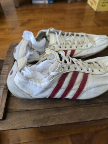 Vintage Spot Bilt 1940s Track Spikes Shoes Leather. ( READ ) - Picture 3 of 9