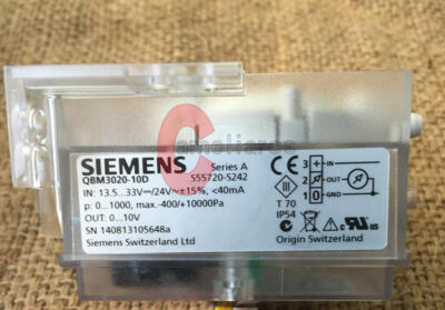 New 1PCS Siemens QBM3020-1D Air Duct Differential Pressure Sensor
