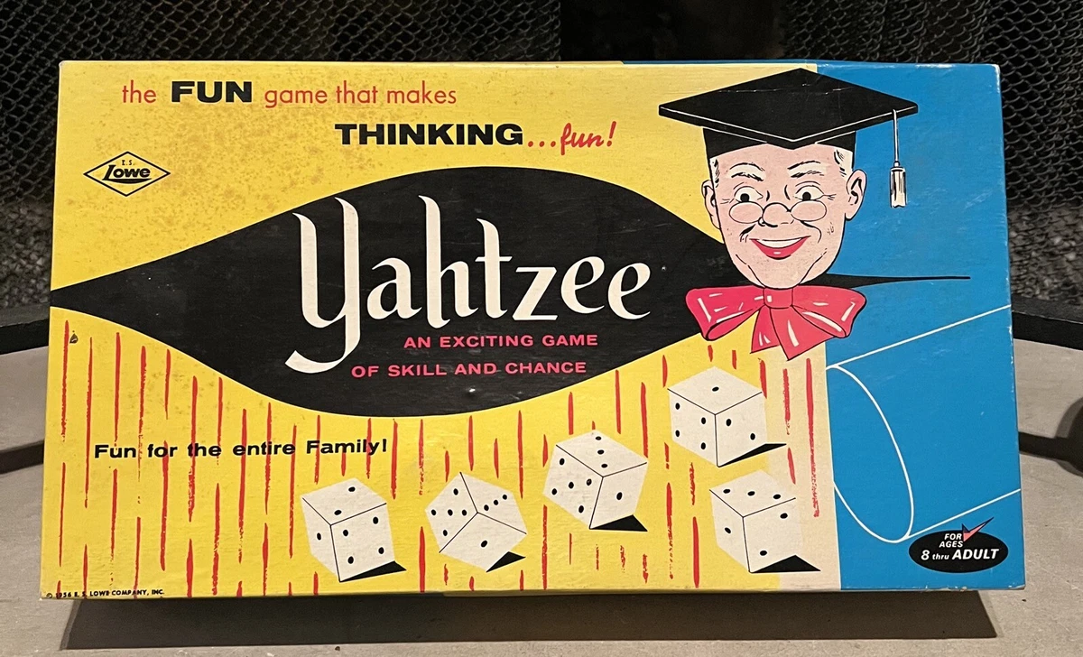 Classic Yahtzee Game in Retro Box 