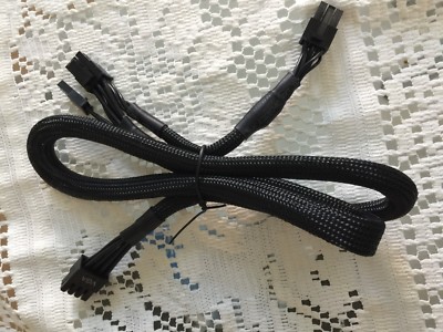 EVGA  8 PIN TO dual 8+6 pin PCIE VGA Power Cable for  B3 B2 G2 G3 G5 P2 GQ 28''