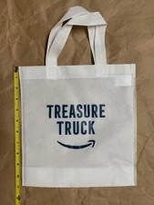 Amazon Treasure Truck reusable shopping bag, small, NEW