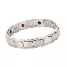 Magnetic Therapy Titanium Bracelet. Natural Relief for Arthritis  Joint Pain
